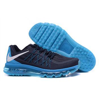 Nike Air Max 2015 Men Running Shoes Blue White